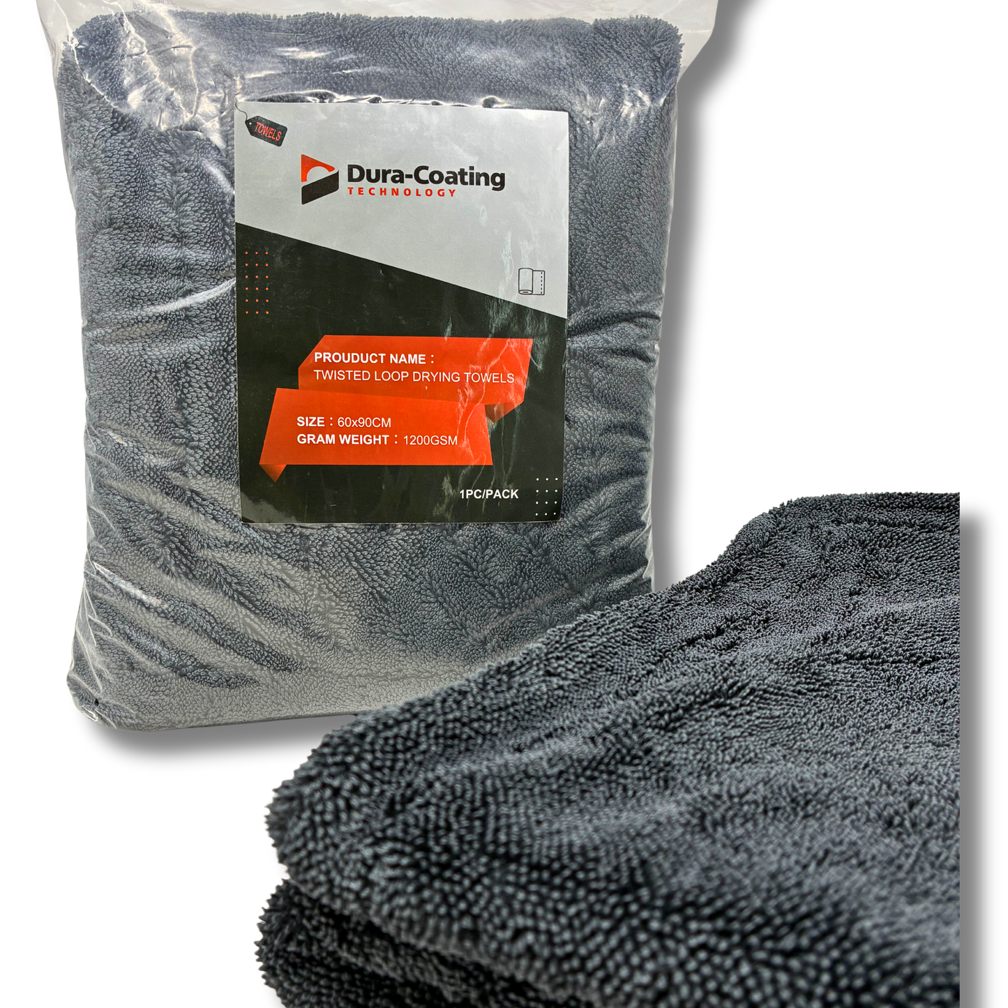 TWISTED LOOP 1200GSM XL DRYING TOWEL-Wholesale