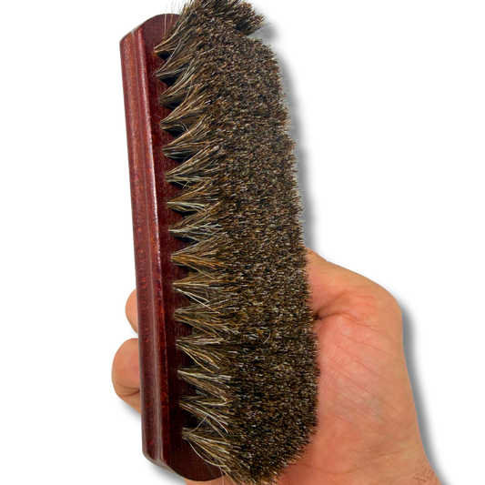 Soft bristle Horse hair leather cleaning brushes-Wholesale